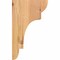 Ekena Millwork New Brighton Smooth Corbel, Western Red Cedar, 3 1/2"W x 6"D x 10"H COR04X06X10NEB00SWR - alternate 2